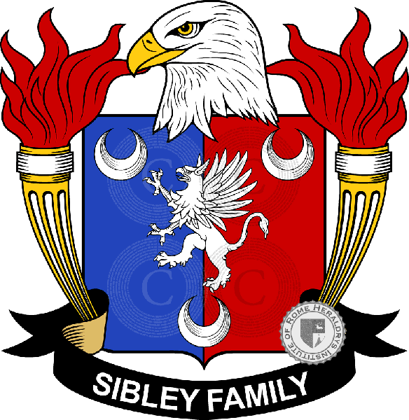 Brasão da família Sibley