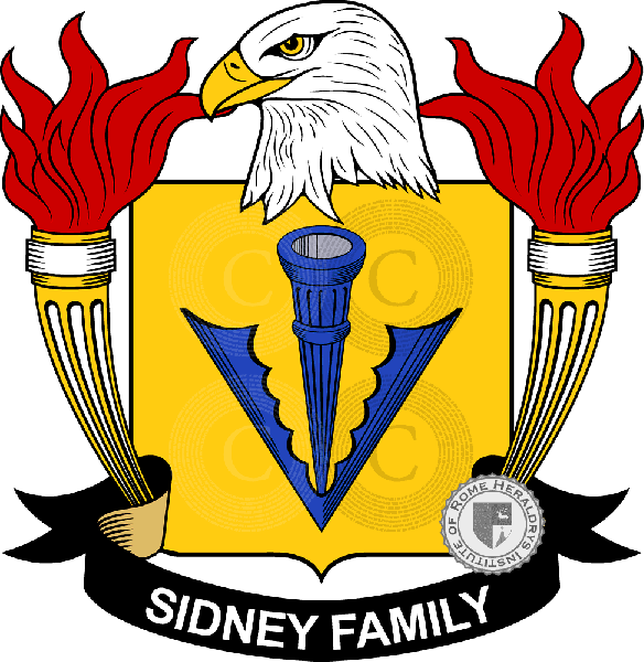 Brasão da família Sidney