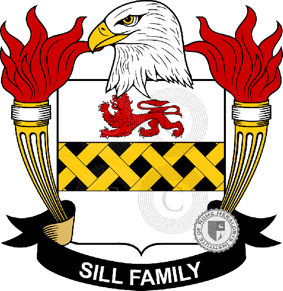 Coat of arms of family Sill