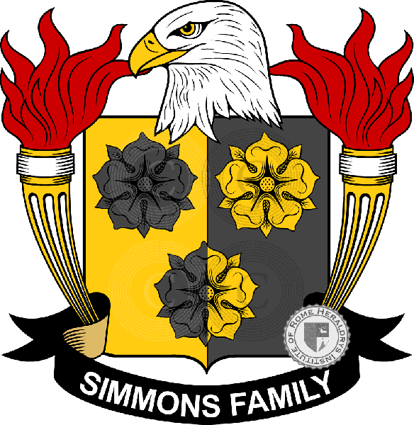 Stemma della famiglia Simmons