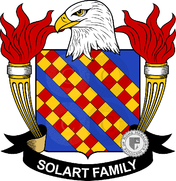 Brasão da família Solart