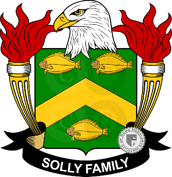 Coat of arms of family Solly