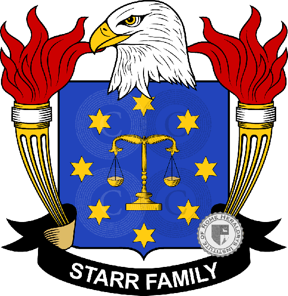 Brasão da família Starr