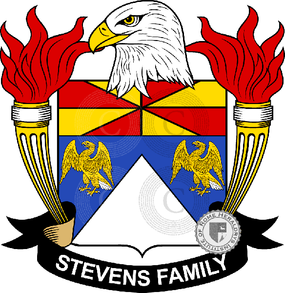Escudo de la familia Stevens