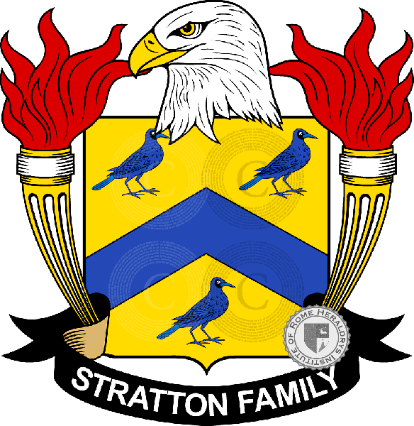 Escudo de la familia Stratton