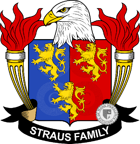 Brasão da família Straus