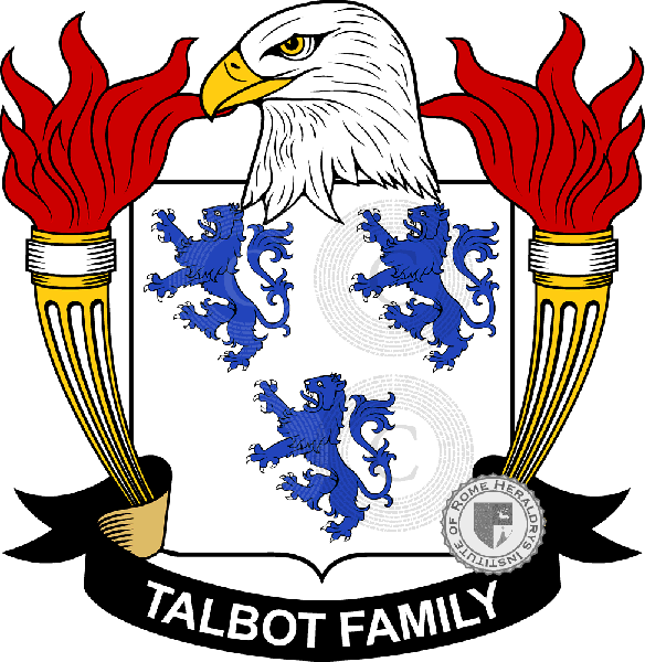 Brasão da família Talbot