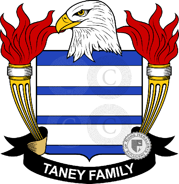 Escudo de la familia Taney
