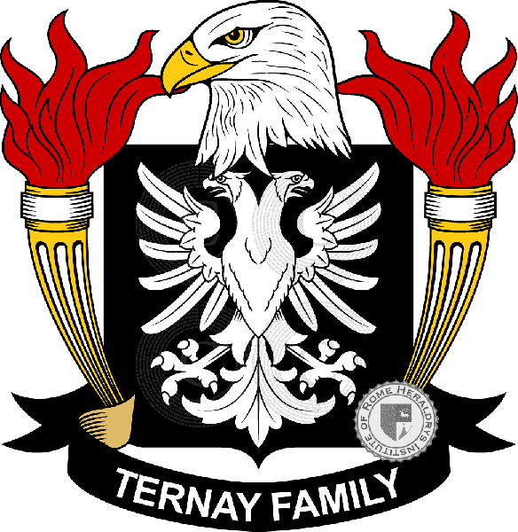 Brasão da família Ternay