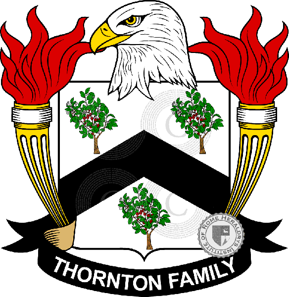 Coat of arms of family Thornton