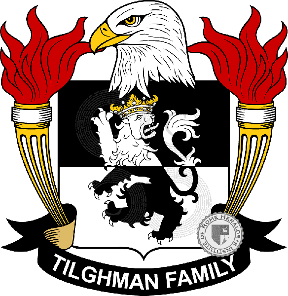 Coat of arms of family Tilghman