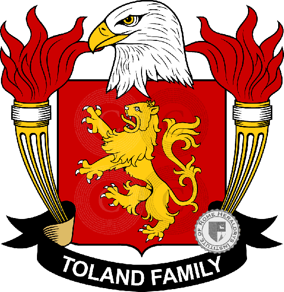 Coat of arms of family Toland