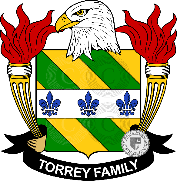 Coat of arms of family Torrey
