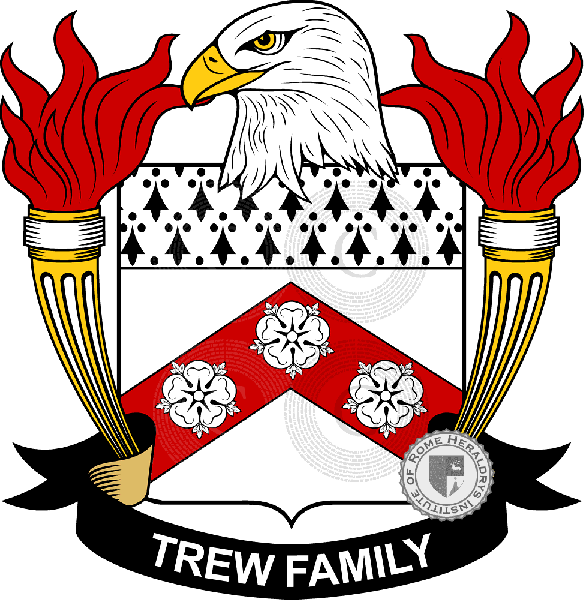 Escudo de la familia Trew
