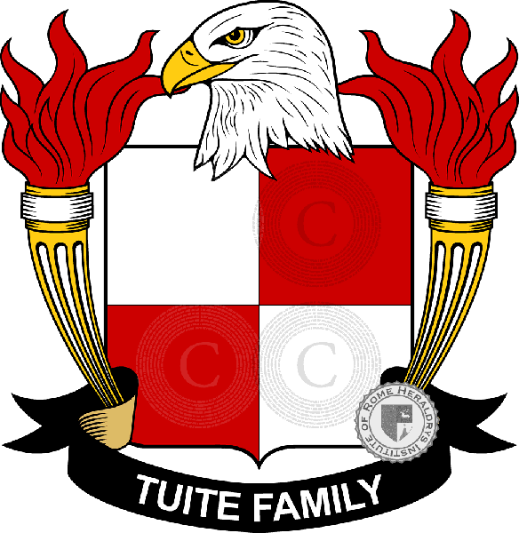 Escudo de la familia Tuite