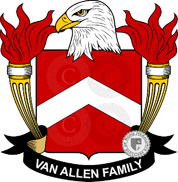 Stemma della famiglia Van Allen