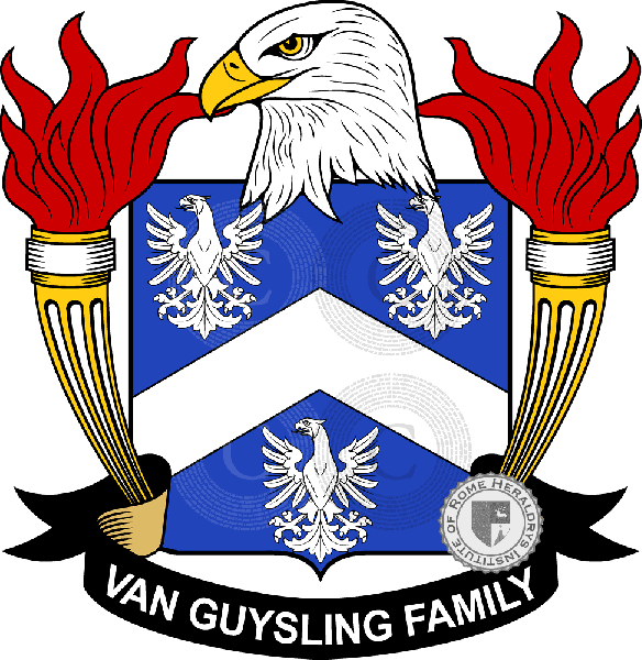 Coat of arms of family Van Guysling
