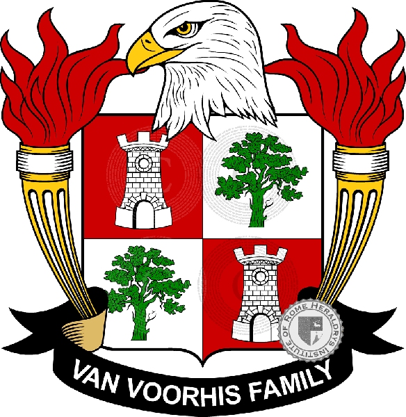 Wappen der Familie Van Voorhis