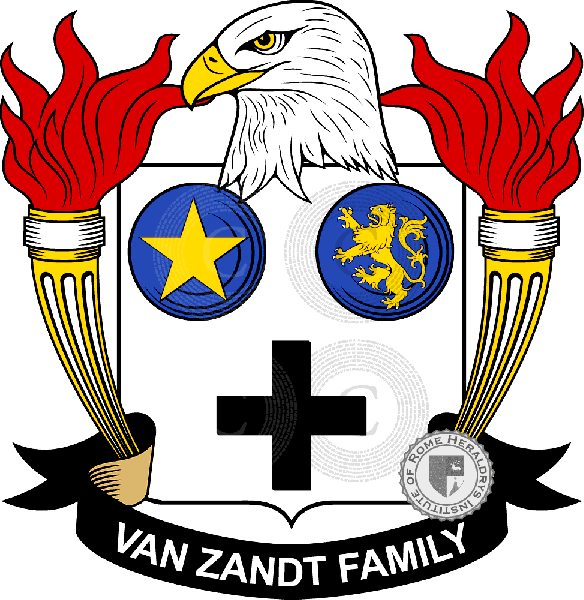 Coat of arms of family Van Zandt