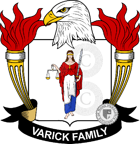 Escudo de la familia Varick