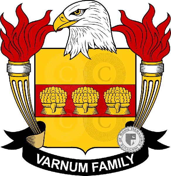 Coat of arms of family Varnum