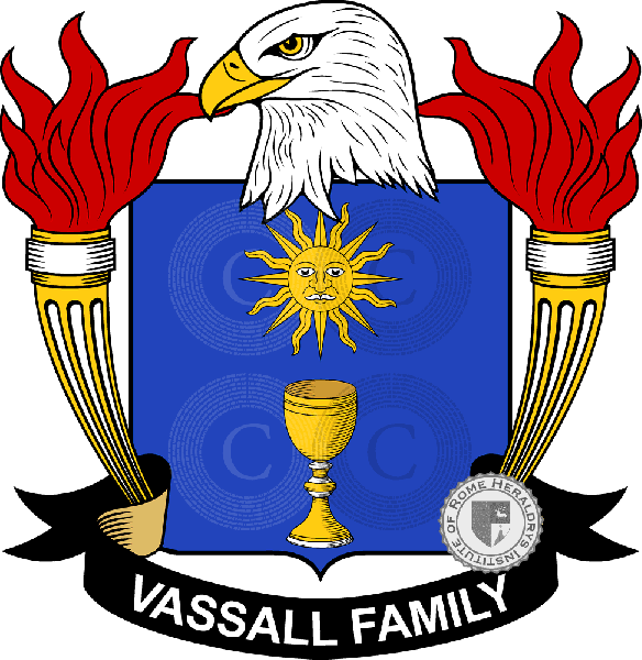 Coat of arms of family Vassall