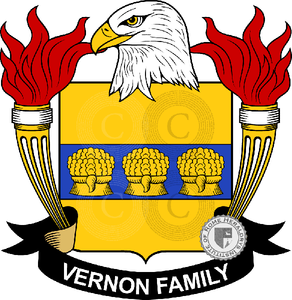 Escudo de la familia Vernon