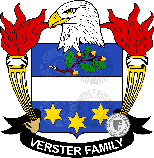 Brasão da família Verster