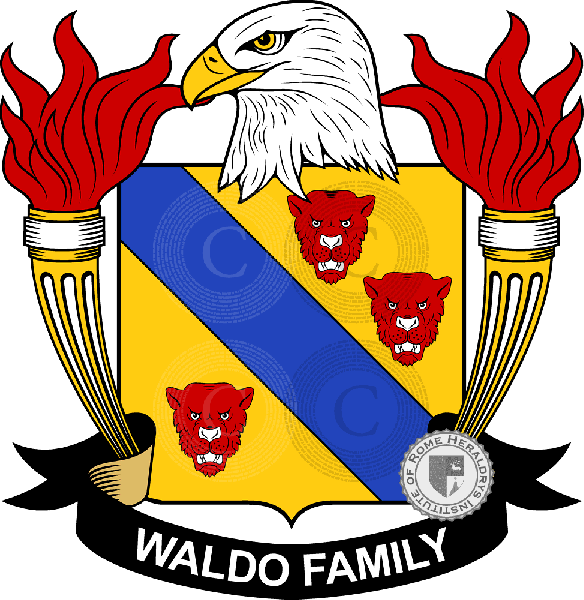 Coat of arms of family Waldo