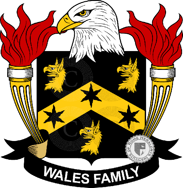 Escudo de la familia Wales