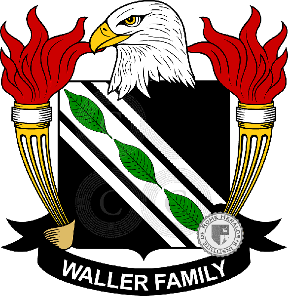 Brasão da família Waller
