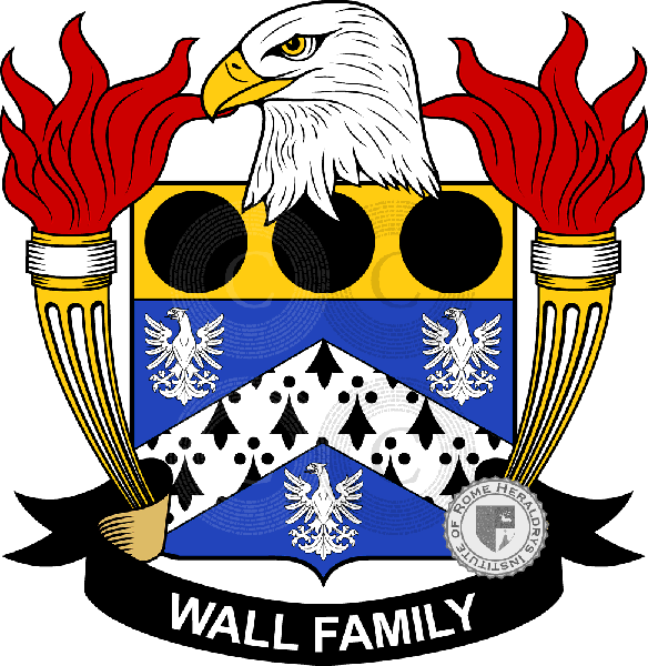 Escudo de la familia Wall