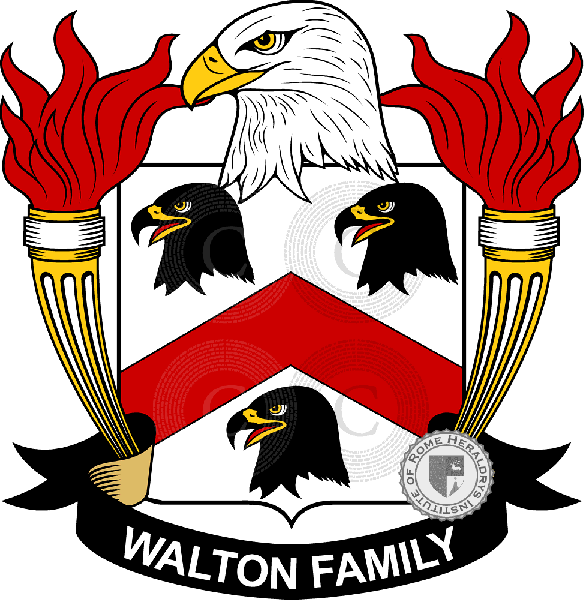 Coat of arms of family Walton