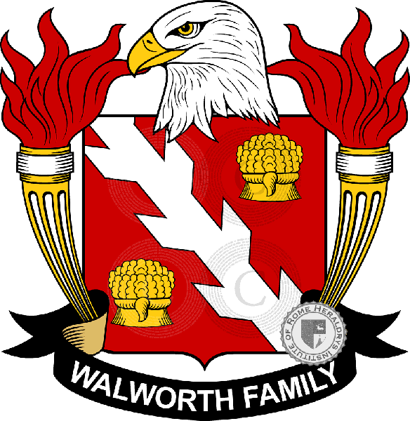 Coat of arms of family Walworth