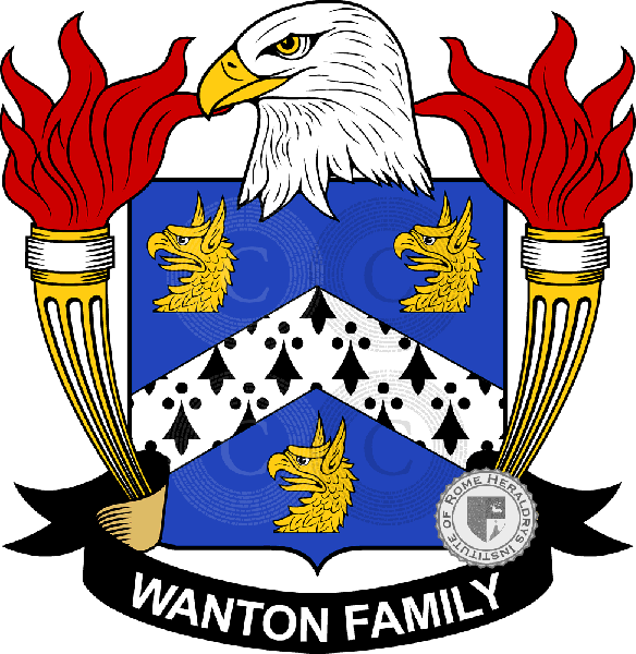Coat of arms of family Wanton