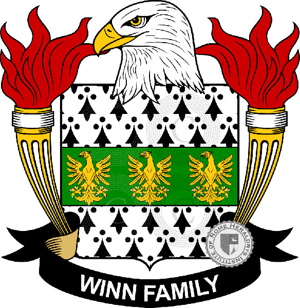 Coat of arms of family Winn