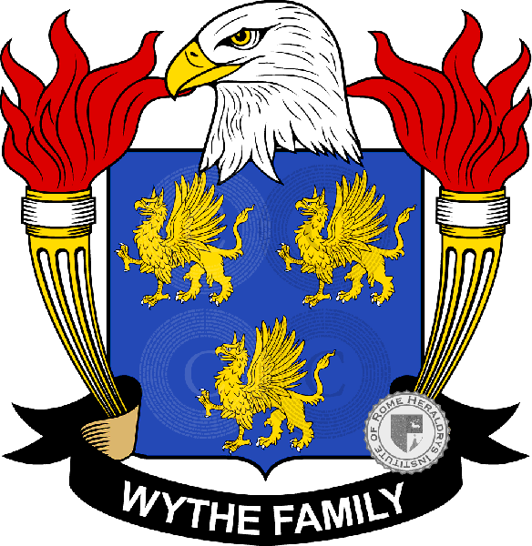 Coat of arms of family Wythe