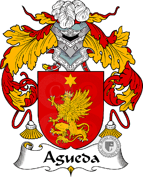 Coat of arms of family Agueda