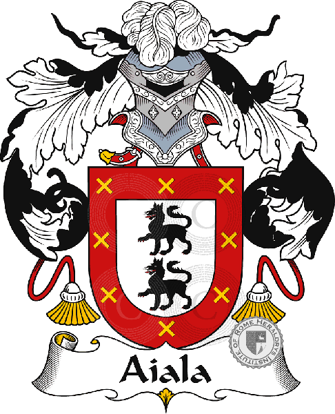 Coat of arms of family Aiala