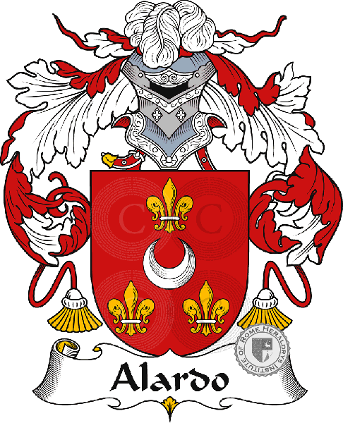 Coat of arms of family Alardo