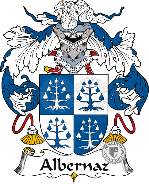 Escudo de la familia Albernaz