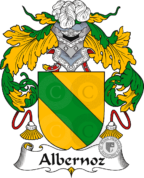 Escudo de la familia Albernoz