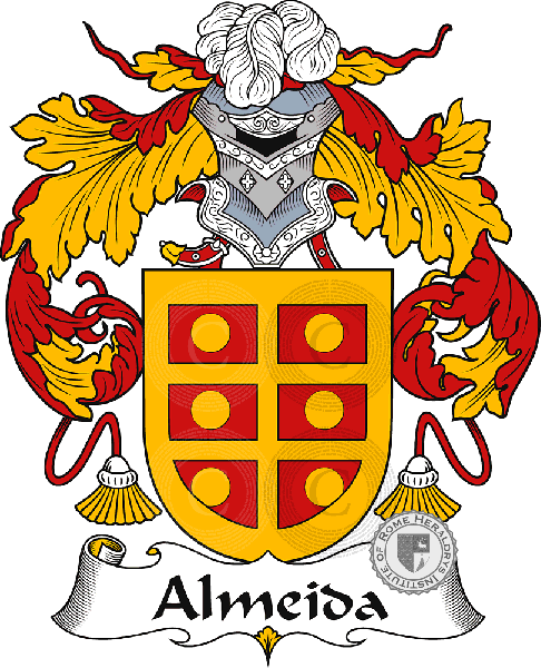 Coat of arms of family Almeida