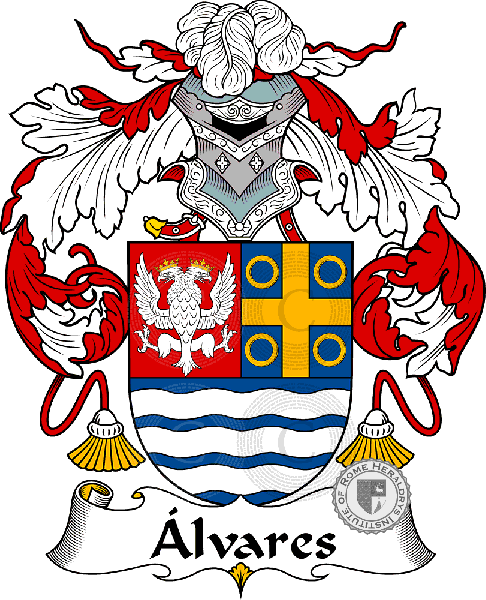 Coat of arms of family Alvares