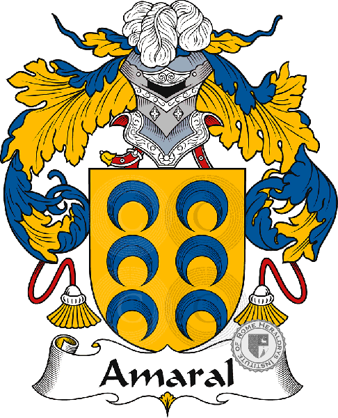 Coat of arms of family Amaral