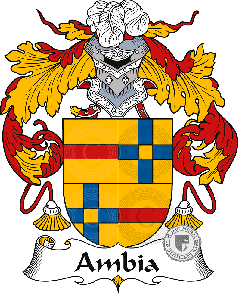 Coat of arms of family Ambia