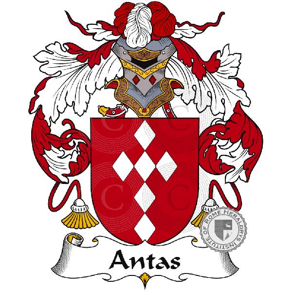 Escudo de la familia Antas