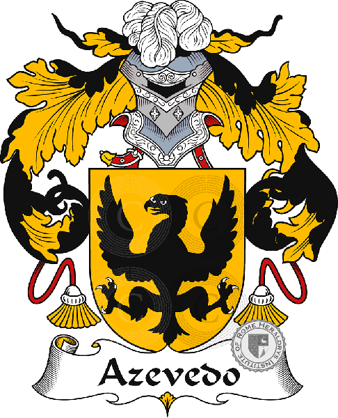Coat of arms of family Azevedo