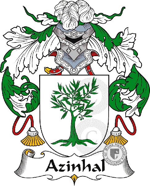 Escudo de la familia Azinhal