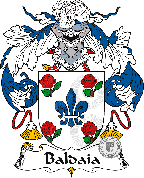 Coat of arms of family Baldaia